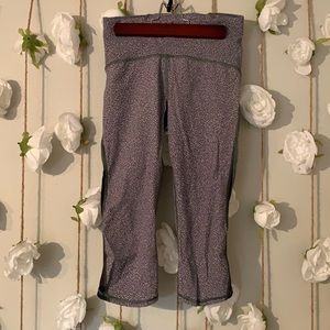 LuLuLemon Cropped Mesh Leggings